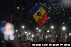 Miting al candidatului indepedent la președinție Nicușor Dan, în București, pe 11 mai 2025.