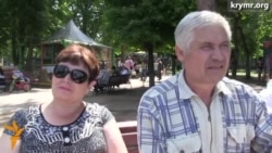 Некоторые жители Симферополя хотели бы проголосовать на выборах президента