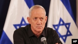 Lider opozicione partije Nacionalno jedinstvo general Beni Ganc (na fotografiji, 28. oktobra 2023.) insistira da nema izuzeća od regrutacije.