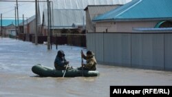 Наводнение в городе Актобе. 16 апреля 2017 года.