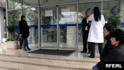 Ulaz u Klinički centar Crne Gore