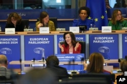 Roxana Mînzatu a fost audiată de către europarlamentari din comisiile relevante portofoliului ei pe 12 noiembrie, la Bruxelles.