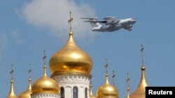 მოსკოვი. გამარჯვების დღისადმი მიძღვნილი აღლუმი