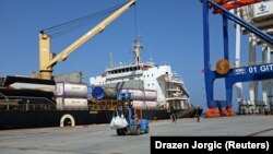 FILE: The Gwadar Port in Pakistan's southwestern province of Balochistan is being tipped as a regional trade hub by officials in the country.