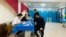 На одном из избирательных участков во время референдума по строительству АЭС в Казахстане, 6 октября 2024 года