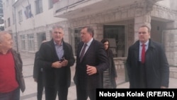 Član Predsjedništva BiH Milorad Dodik u posjeti Nevesinju
