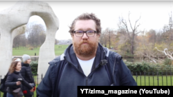 Alexei Zimin la Londra, într-o fotografie din 2020. 