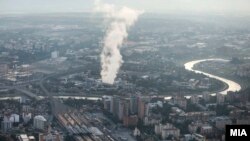 Аерозагадување во Скопје, илустрација