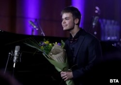 Ивайло Василев на наградите на БНР "Музикант на годината" през 2025 г.