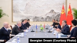 „ქართული ოცნებისა“ და „ჩინეთის კომუნისტური პარტიის“ წარმომადგენლების შეხვედრა