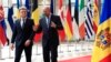 Ultima întrevedere din cadrul Consiliului de Asociere Moldova-UE a avut loc în mai 2024. În imagine, președintele de atunci al Consiliului European, Charles Michel, alături de premierul moldovean, Dorin Recean.