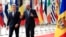 Ultima întrevedere din cadrul Consiliului de Asociere Moldova-UE a avut loc în mai 2024. În imagine, președintele de atunci al Consiliului European, Charles Michel, alături de premierul moldovean, Dorin Recean.