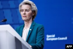 Ursula von der Leyen, presidente e Komisionit Evropian.