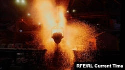 Закрытый медеплавильный завод в Никеле (Мурманская область), архивное фото