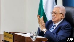 Палестинский лидер Махмуд Аббас 