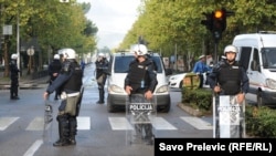 Podgorica nakon policijskog uklanjanja protesta DF