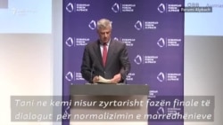 Thaçi shpalos para Vuçiqit idenë për korrigjim të kufijve