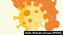 Broj preminulih od COVID-19 na Zapadnom Balkanu