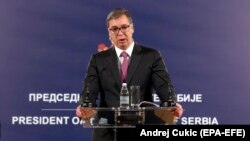 Predsednik Srbije Aleksandar Vučić, Beograd (23. april)