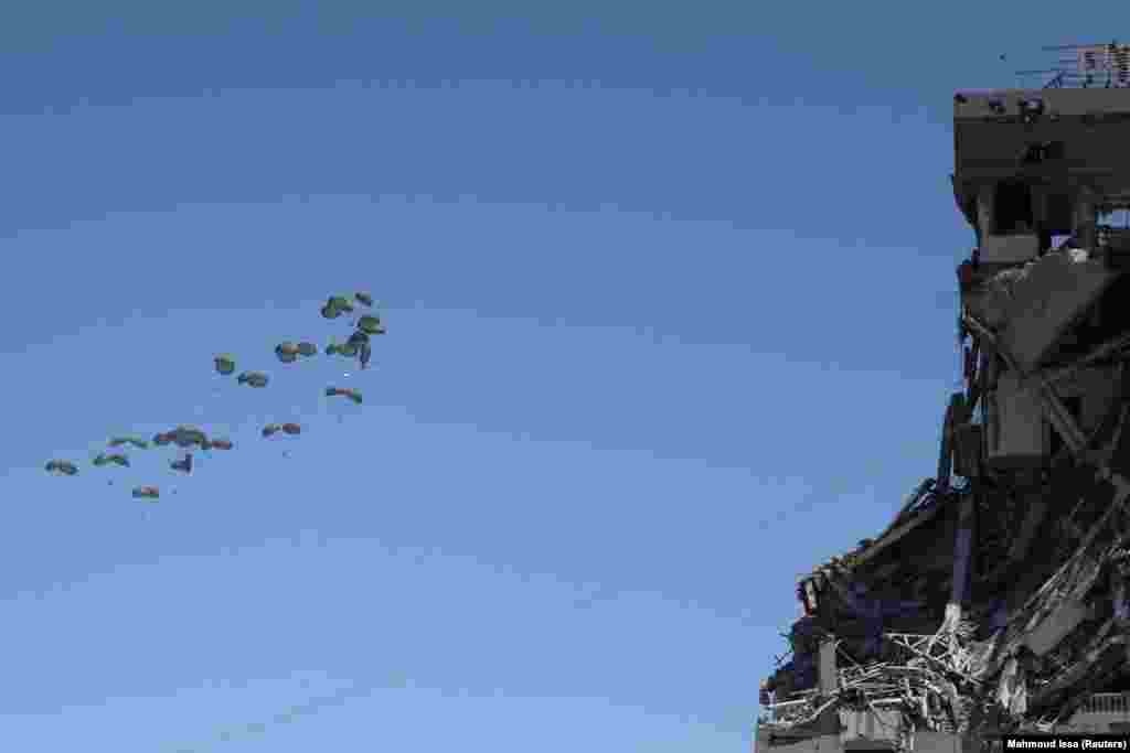 Pomoć pada na dio Gaze, 5. avgusta.