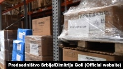 Skladište respiratora u Beogradu