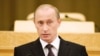 President Vladimir Putin delivering his state-of-the-nation address on May 10