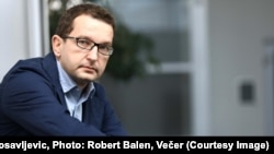 Marko Milosavljević (na fotografiji, datum nepoznat): Orban je učestovao na Janšinim stranačkim skupovima i podupirao ga na svim izborima