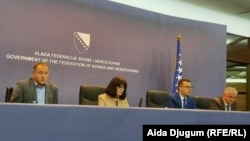 Pres-konferencija snabdjevača plina i predstavnika Vlade Federacije BiH, Sarajevo (2. septembar 2021.)