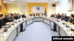 Sastanak Vlade Kosova u Prištini
