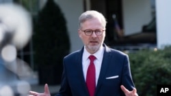 Češki premijer Petr Fiala, 15. april 2024.