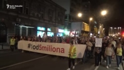 Protest '1 od 5 miliona' u znaku studenata