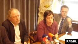 Zdenko Duka, Gabrijela Galić i Marijan Belčić, 3. maj 2010. Foto: Enis Zebić