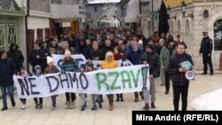 Protestna šetnja 18. januara