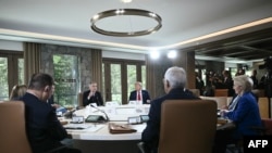 Lideri G7 na sastanku u Kanadi, na kojem je prvog dana bio i američki predsednik, ali je iznenada otišao pre drugog dana, juni 2025.