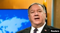 Sekretari amerikan i Shtetit, Mike Pompeo. 