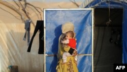 Prizor iz izbjegličkog kampa u Iraku, fotoarhiv