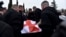 Georgia -- Funeral ceremony of Archil Tatunashvili. Mukhatgverdi Cemetery, Georgian soldiers common grave. Tbilisi, 24Mar2018