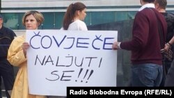 BiH: Nastavak protesta zbog matičnog broja