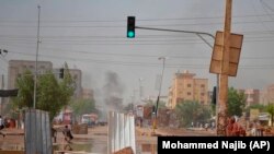 Barikade u sudanskoj prestonici Kartumu 