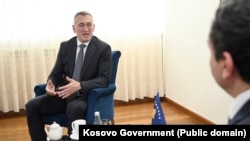 Takimi Kurti-Rashiq, më 2 prill 2025.