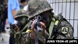 Sjevernokorejski vojnici na vojnoj vježbi, arhivska fotografija iz 2015. godine