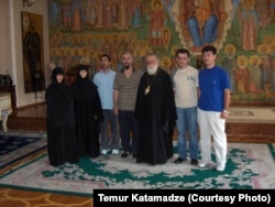 შეხვედრა საქართველოს კათოლიკოს-პატრიარქთან, 2000-იანი წლების დასაწყისი [ფოტო თემურ ქათამაძის არქივიდან]