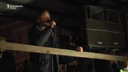 Branislav Trifunović na protestu