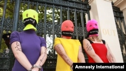 Podrška za Pussy Riot širom svijeta