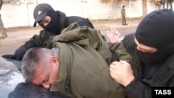 Задержание Дмитрия Штыбликова, обвиняемого в подготовке диверсии