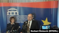 Maja Gojković i Ištvan Pastor