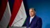 Orbán Viktor a Kormányinfón