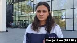 Mila Pajić nekoliko sati nakon napada, 23. septembar 2024.