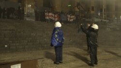 Georgian Protests Continue With Overnight Clashes In Tbilisi 