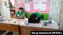 ერთ-ერთი საარჩევნო უბანი, ლაგოდეხის მუნიციპალიტეტი, სოფელი კაბალი. 21 ნოემბერი, 2020 წ.